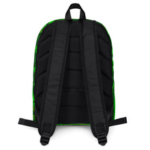 Load image into Gallery viewer, Abstract Print Backpack (Wild Green)
