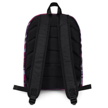 Load image into Gallery viewer, Abstract Print Backpack (Purple Swirl)
